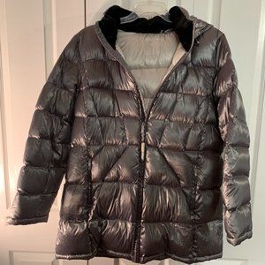 Calvin Klein Hooded Packable Premium Down Puffer Coat - Size 2X